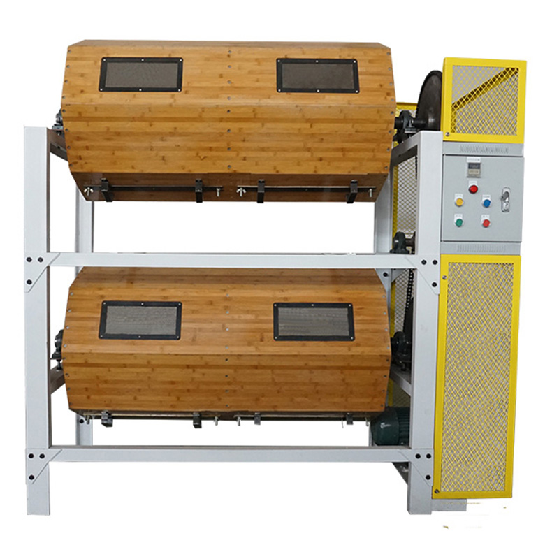 600L 20Cft Holzfass-Trockenpoliermaschine mit Sicherheitsabdeckung