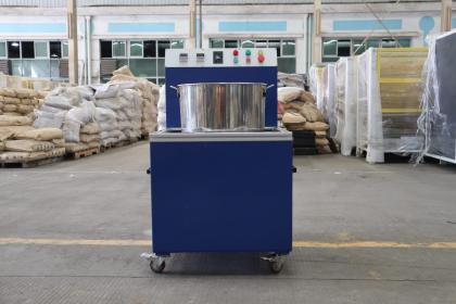 Magnetic polishing machine for small precision metal parts