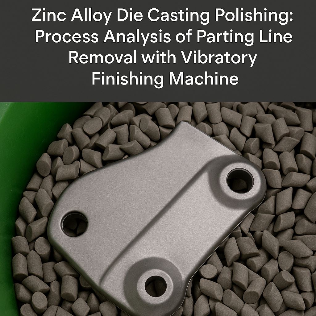 Polieren von Zinklegierungs-Druckgussteilen: Prozessanalyse einer Vibrationsfinishmaschine zum Entfernen von Drucklinien